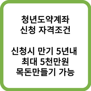 청년도약계좌